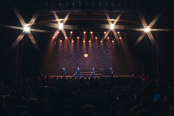 98 Degrees perform at Foxwoods in Mashantucket, Connecticut on November 22, 2024