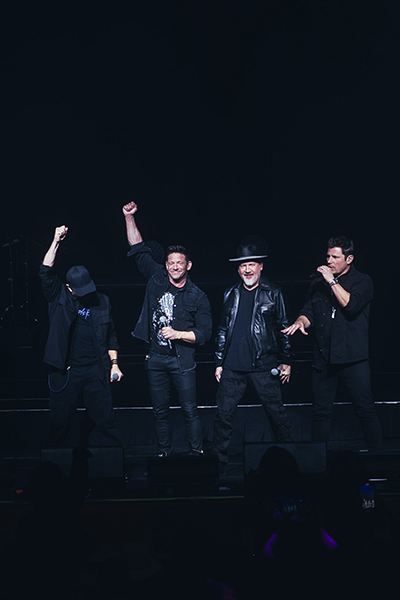 98 Degrees perform at Foxwoods in Mashantucket, Connecticut on November 22, 2024