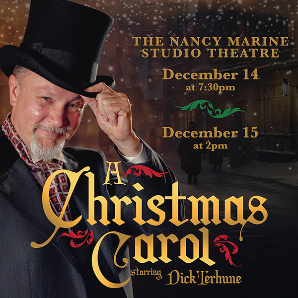 Dick Terhune’s one-man performance of A Christmas Carol at the Warner theatre in Torrington, connecticut in December 2024