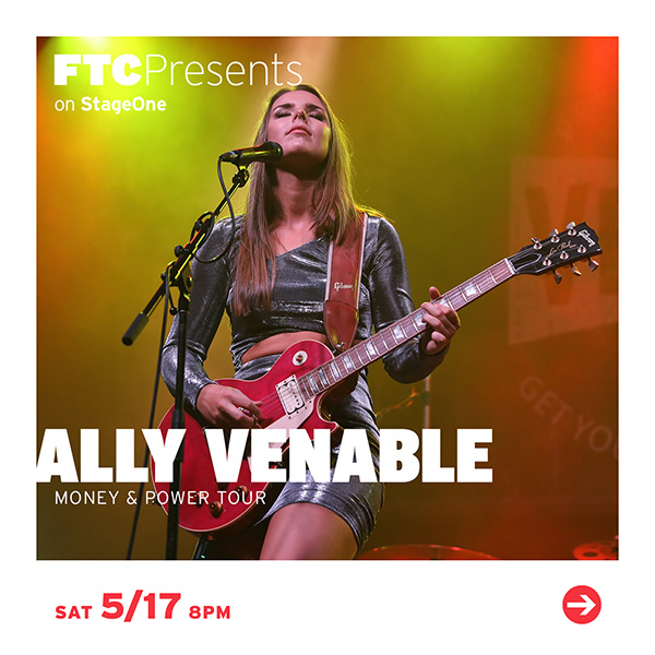 Ally Venable to perform at Fairfield theatre Company in Fairfield Connecticut in May 2025