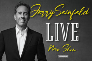 Jerry Seinfeld to perform at hartford healthcare amp in bridgeport, connecticut in August 2025