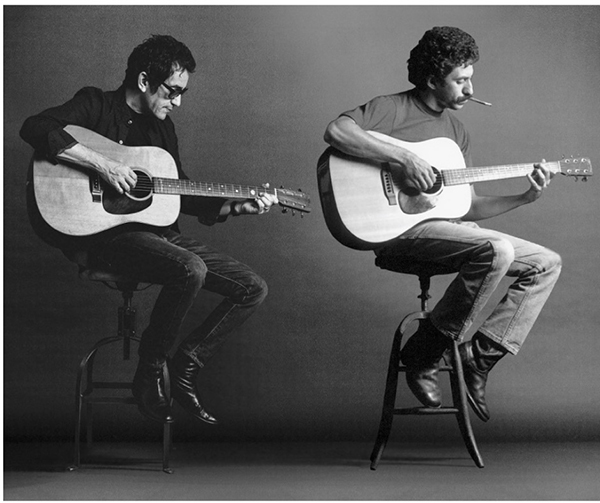 A.J. Croce and Jim Croce photo via Warner Theatre in Torrington, Connecticut 