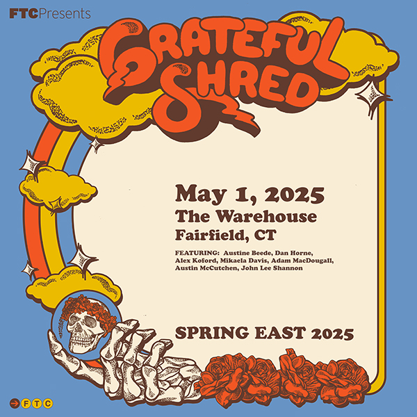 Grateful Shred to perform at Fairfield theatre company in Fairfield Connecticut in May 2025