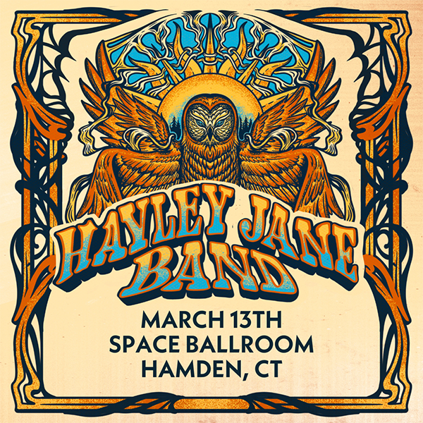 Hayley Jane Band to perform at space ballroom in hamden connecticut in march 2025