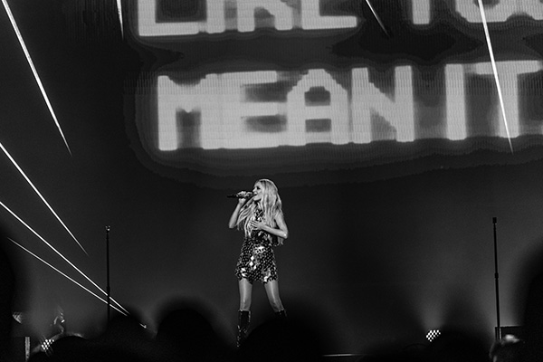 Kelsea Ballerini performed at Mohegan Sun in Uncasville, Connecticut on February 14, 2025 photo by Jessie Fuentes 