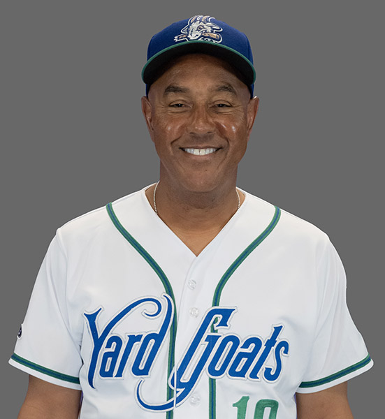 Bobby Meacham head coach of the hartford yard goats in hartford connecticut