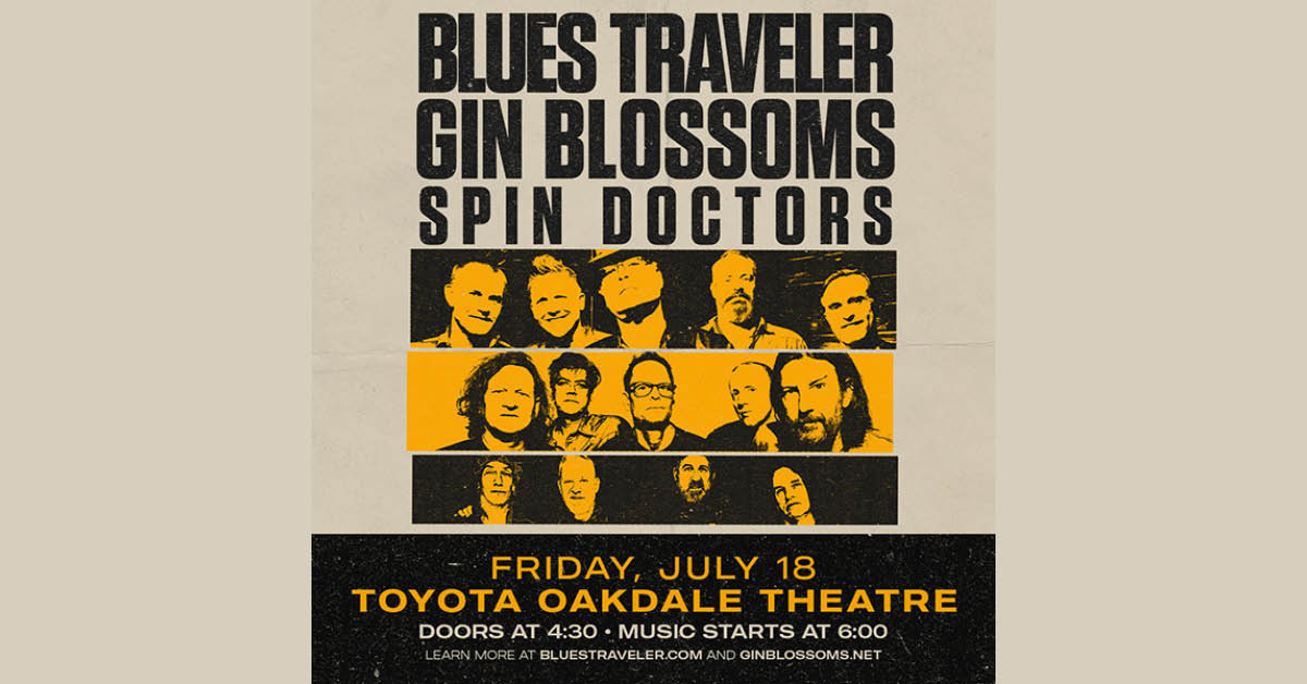 Nineties rock bands Blues Traveler and Gin Blossoms bring their co