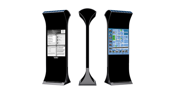 digital kiosks installed throughout stamford connecticut 