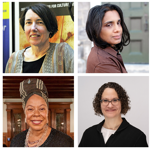 Who Is Harriet? Featured Scholars:
Top Row (l tor r): Dr. Joan D. Hedrick and Dr. Tess Chakkalakal
Bottom Row (l to r): Dr. Tracey E. Hucks and Dr. Claudia Stokes