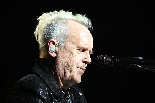 Howard Jones performing at College Street Music Hall on February 26, 2025 in New Haven Connecticut photo by Kris Forland