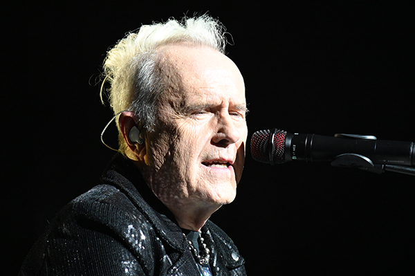 Howard Jones performing at College Street Music Hall on February 26, 2025 in New Haven Connecticut photo by Kris Forland