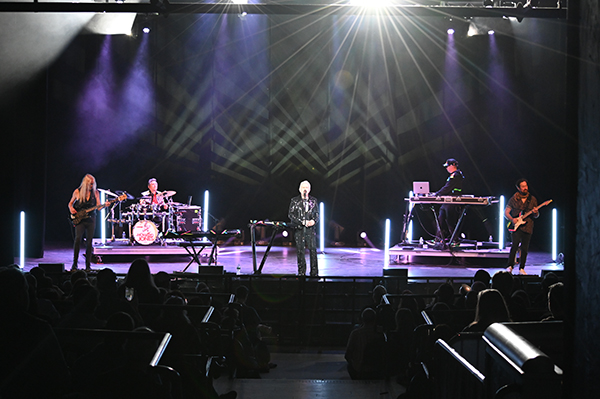 Howard Jones performing at College Street Music Hall on February 26, 2025 in New Haven Connecticut photo by Kris Forland