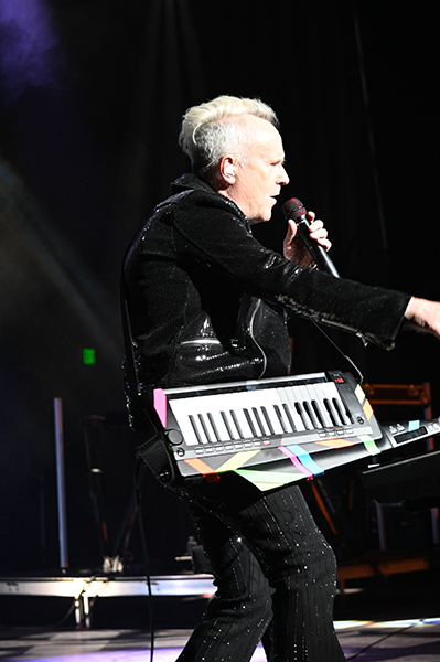 Howard Jones performing at College Street Music Hall on February 26, 2025 in New Haven Connecticut photo by Kris Forland