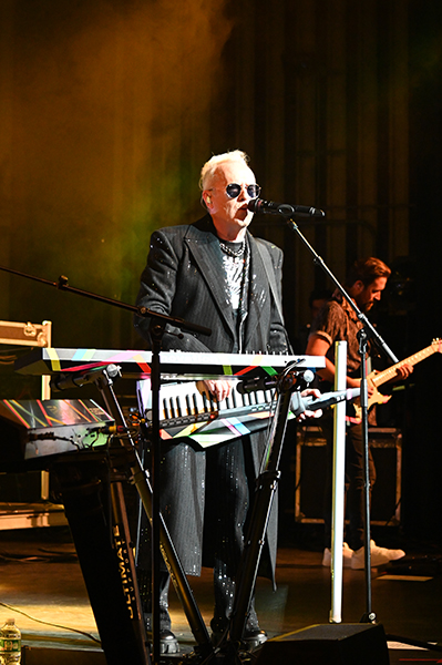 Howard Jones performing at College Street Music Hall on February 26, 2025 in New Haven Connecticut photo by Kris Forland