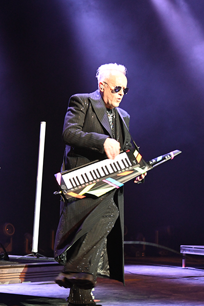 Howard Jones performing at College Street Music Hall on February 26, 2025 in New Haven Connecticut photo by Kris Forland