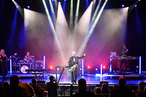 Howard Jones performing at College Street Music Hall on February 26, 2025 in New Haven Connecticut photo by Kris Forland