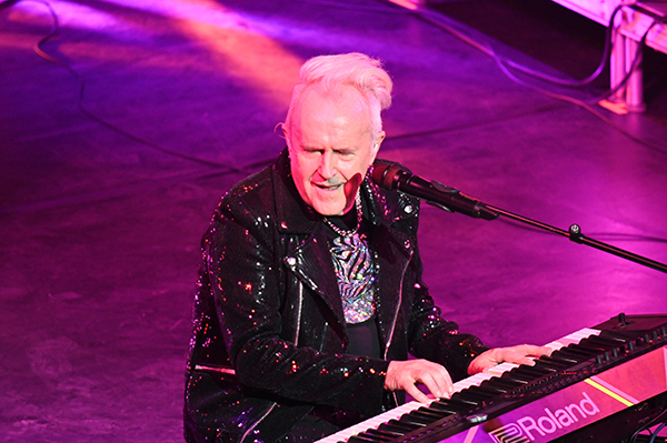 Howard Jones performing at College Street Music Hall on February 26, 2025 in New Haven Connecticut photo by Kris Forland