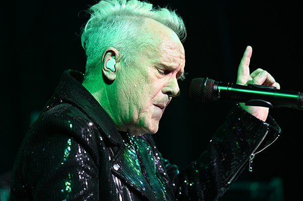 Howard Jones performing at College Street Music Hall on February 26, 2025 in New Haven Connecticut photo by Kris Forland