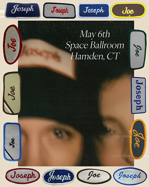 Joseph to perform at Space Ballroom in Hamden Connecticut in May 2025