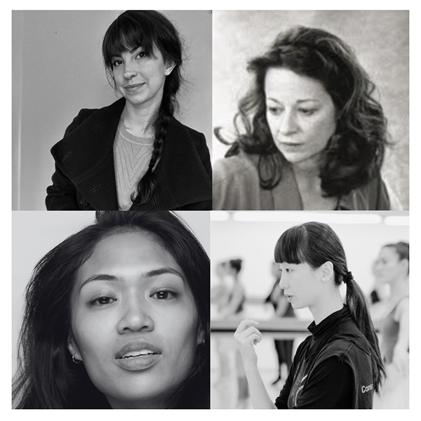 The Inspiring Women  Choreographers (clockwise from top left): Carlyn Hudson, Lila York, Eve Chan and Keerati Jinakunwiphat.