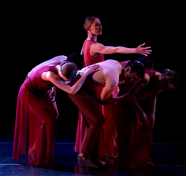 Photo of Connecticut Ballet's The Open Road choreographed by Eve Chan. Image courtesy of Connecticut Ballet.