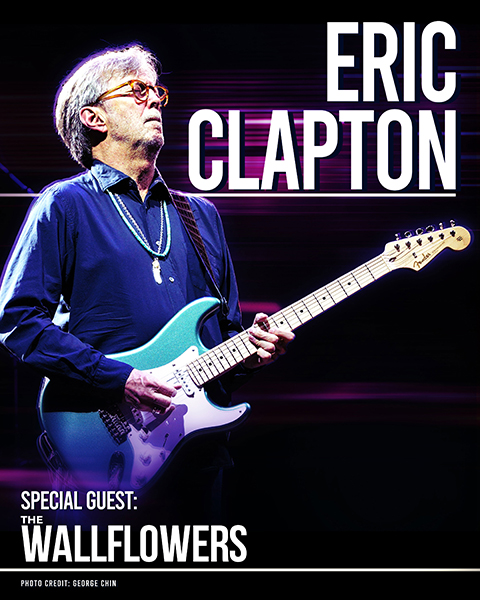 Eric Clapton to perform at Mohegan Sun in Uncasville ct in September 2025