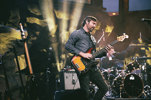 The Record Company performs at Mohegan Sun Wolf Den in Uncasville Connecticut on April 12, 2025