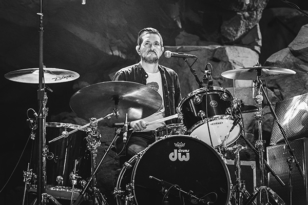 The Record Company performs at Mohegan Sun Wolf Den in Uncasville Connecticut on April 12, 2025
