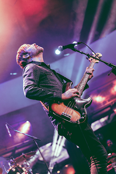 The Record Company performs at Mohegan Sun Wolf Den in Uncasville Connecticut on April 12, 2025