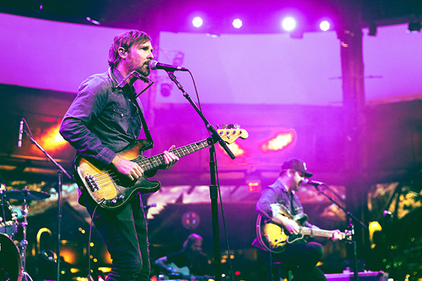 The Record Company performs at Mohegan Sun Wolf Den in Uncasville Connecticut on April 12, 2025