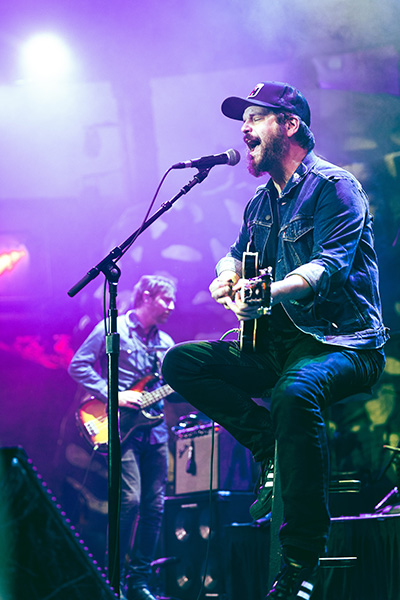 The Record Company performs at Mohegan Sun Wolf Den in Uncasville Connecticut on April 12, 2025