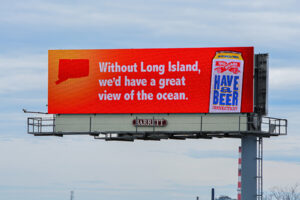 Two Roads billboard in Connecticut