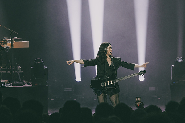 St. Vincent at College Street Music Hall in New Haven Connecticut on April 18, 2025 Photo by Jessie Fuentes