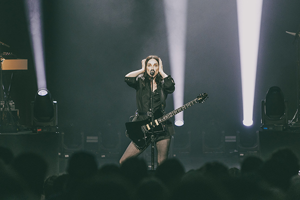 St. Vincent at College Street Music Hall in New Haven Connecticut on April 18, 2025 Photo by Jessie Fuentes