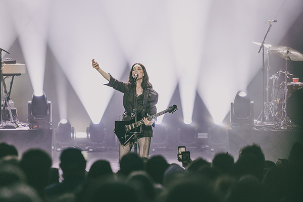 St. Vincent at College Street Music Hall in New Haven Connecticut on April 18, 2025 Photo by Jessie Fuentes