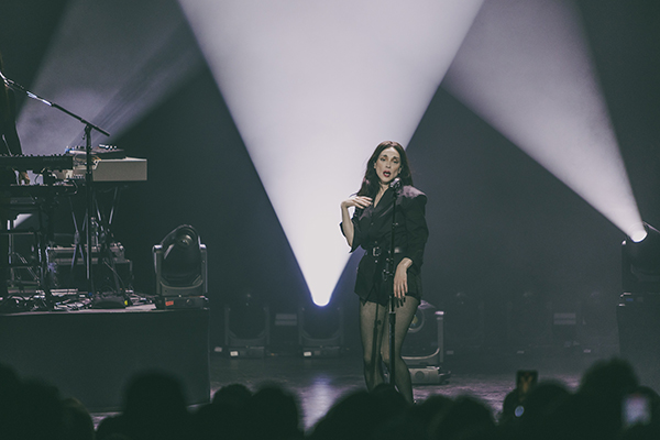 St. Vincent at College Street Music Hall in New Haven Connecticut on April 18, 2025 Photo by Jessie Fuentes