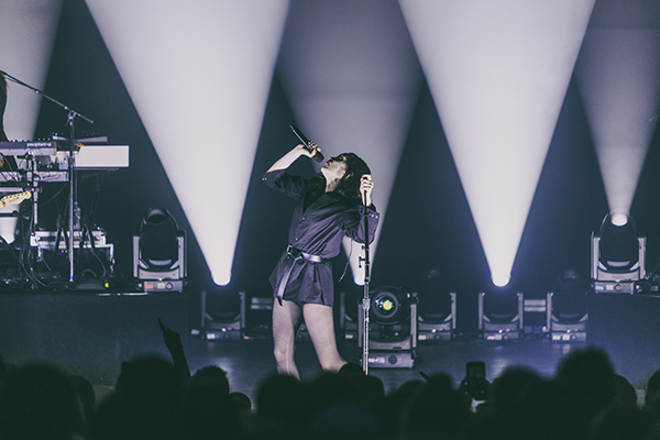 St. Vincent at College Street Music Hall in New Haven Connecticut on April 18, 2025 Photo by Jessie Fuentes