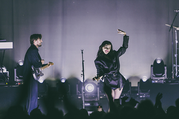 St. Vincent at College Street Music Hall in New Haven Connecticut on April 18, 2025 Photo by Jessie Fuentes