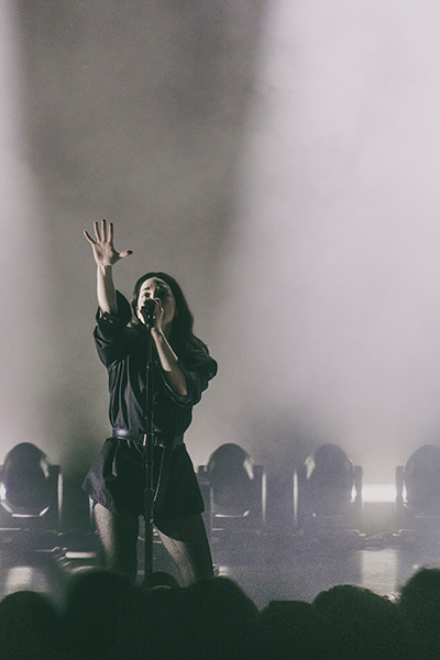 St. Vincent at College Street Music Hall in New Haven Connecticut on April 18, 2025 Photo by Jessie Fuentes