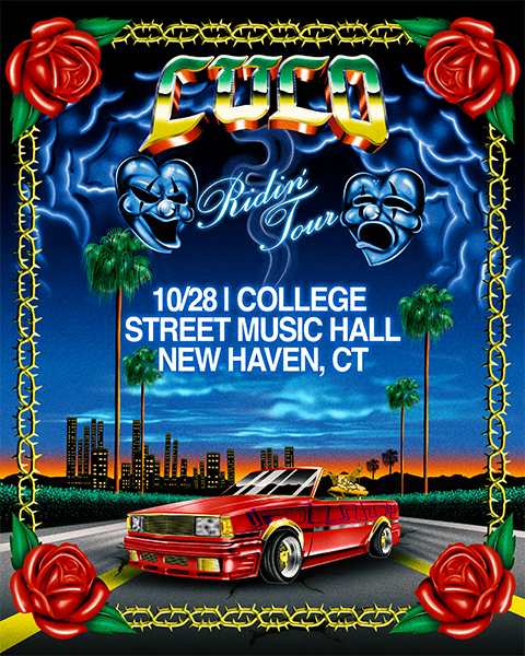 Cuco to perform at College Street music hall in New Haven connecticut in august 2025