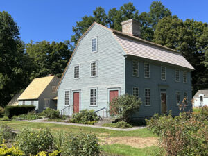 Glebe House Museum attic sale in Woodbury Connecticut in May 2025