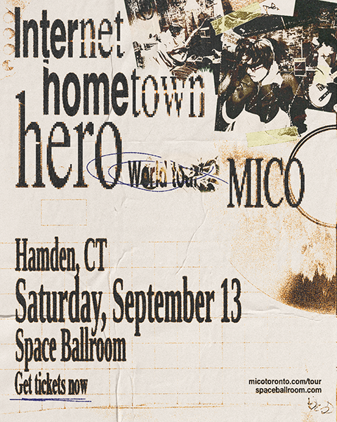 MICO to perform at Space Ballroom in Hamden, Connecticut in September 2025