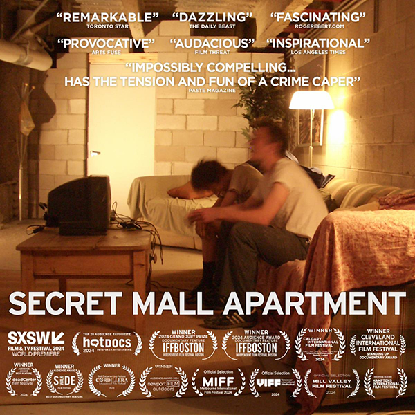 Secret Mall Apartment at Real Art ways in Hartford, Connecticut in May 2025