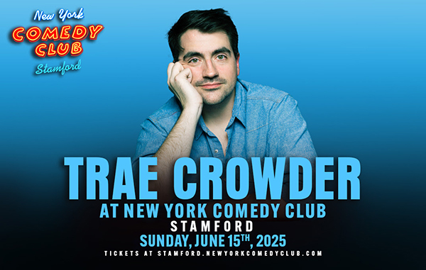 Trae Crowder to perform at New York Comedy Club Stamford in Stamford Connecticut in June 2025