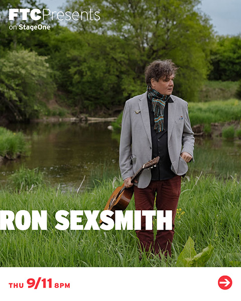 Ron Sexsmith to perform at fairfield theatre company in fairfield connecticut in September 2025