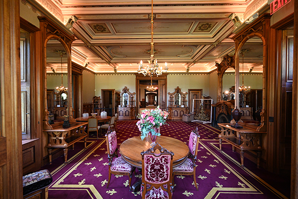 Lockwood-Mathews Mansion Museum in Norwalk, Connecticut