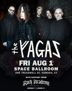 The Yagas to perform at space ballroom in hamden connecticut in September 2025