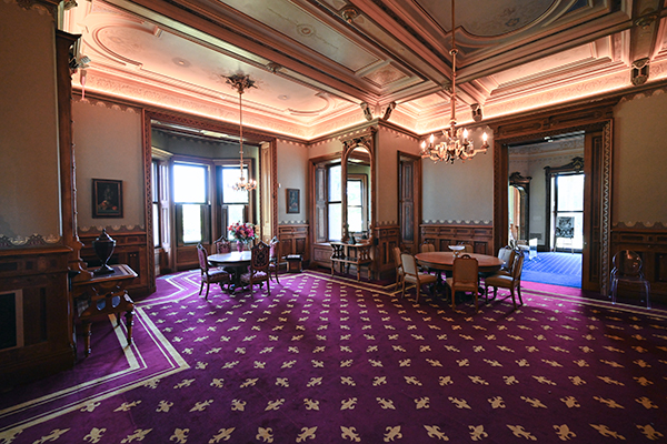 Lockwood-Mathews Mansion Museum in Norwalk, Connecticut