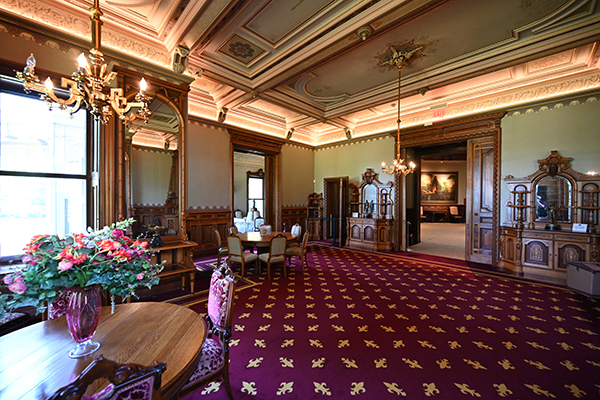 Lockwood-Mathews Mansion Museum in Norwalk, Connecticut