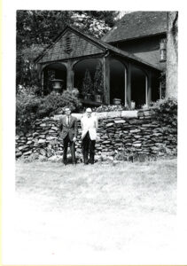 Frederic Palmer and his partner Howard Metzger in East haddam, Connecticut